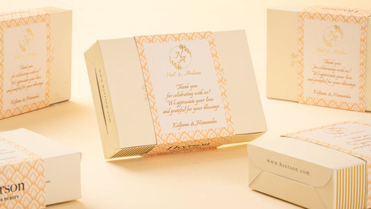 A Tag of Love: Personalised Sweet Boxes for Weddings