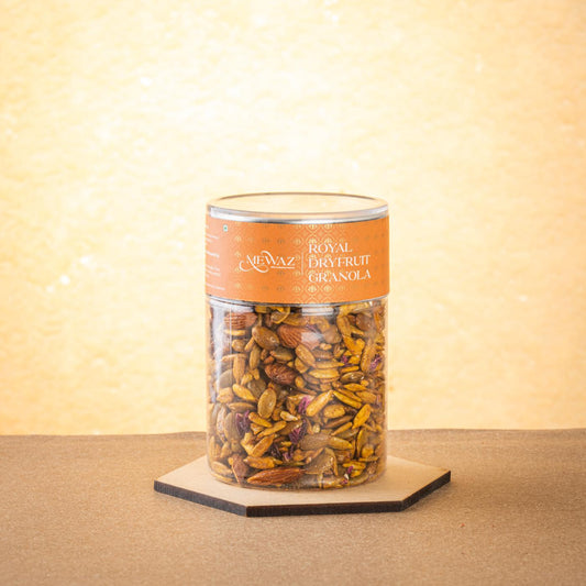 Saffron Dry Fruit Granola Mix