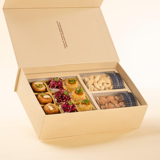 Premium Cashews & Almonds - Dry Fruit Box