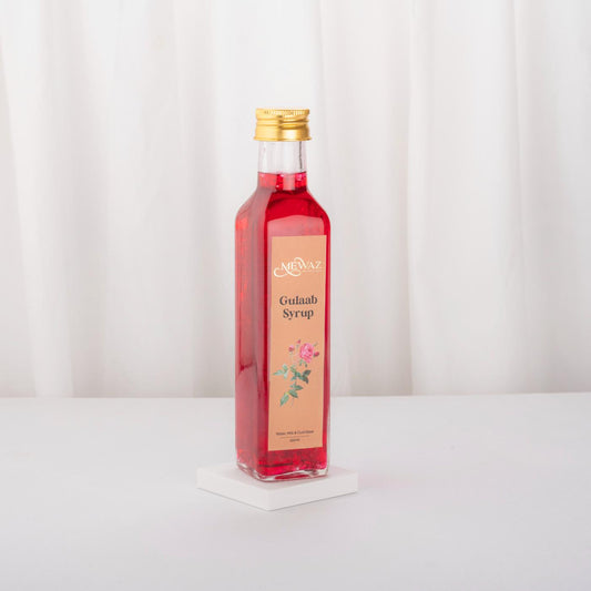 Sweet and aromatic rose syrup for traditional drinks