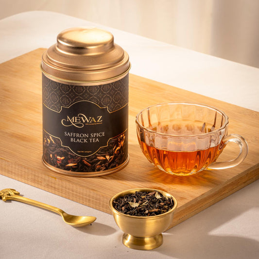 Indian saffron spice tea